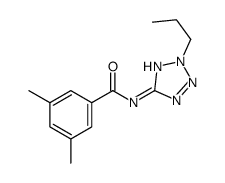 Benzamide, 3,5-dimethyl-N-(2-propyl-2H-tetrazol-5-yl)- (9CI)结构式