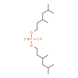 Phosphorodithioic acid, O,O-dioctyl ester, branched结构式