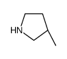 (R)-3-甲基吡咯烷结构式