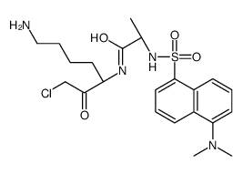 dansylalanyllysine chloromethyl ketone结构式