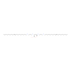 (Z,Z)-N,N2-bis[3-(octadec-9-enylamino)propyl]-L-asparagine structure