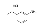 3-ethylaniline hydrochloride结构式