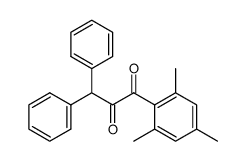 1-mesityl-3,3-diphenylpropane-1,2-dione结构式