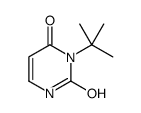 2,4(1H,3H)-Pyrimidinedione,3-(1,1-dimethylethyl)-(9CI)结构式