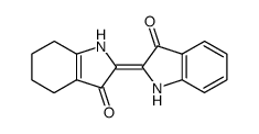 4,5,6,7-Tetrahydroindigo Structure