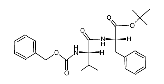 Nα-Z-L-Val-L-Phe-OtBu Structure