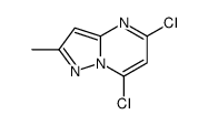 5,7-Dichloro-2-methylpyrazolo[1,5-a]pyrimidine Structure