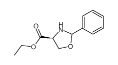 ethyl (4S)-2-phenyloxazolidine-4-carboxylate Structure