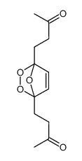 4,4'-(2,3,7-trioxabicyclo[2.2.1]hept-5-ene-1,4-diyl)bis(butan-2-one)结构式