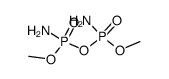 P,P'-dimethyl diamidodiphosphate Structure
