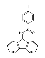 N-(9H-fluoren-9-yl)-4-methylbenzenesulfinamide结构式