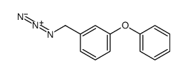 1-(azidomethyl)-3-phenoxybenzene结构式