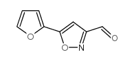 5-(2-呋喃基)异噁唑-3-甲醛结构式