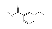 3-iodomethyl-benzoic acid methyl ester Structure