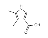 4,5-dimethyl-pyrrole-3-carboxylic acid Structure