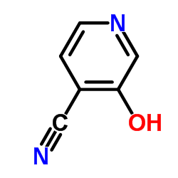 3-hydroxypyridine-4-carbonitrile structure