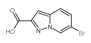 6-bromopyrazolo[1,5-a]pyridine-2-carboxylic acid Structure