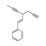3-prop-2-ynylhex-1-en-4-ynylbenzene Structure