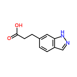 3-(1H-Indazol-6-yl)propanoic acid picture