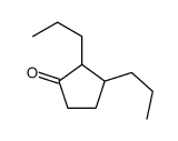 2,3-dipropylcyclopentan-1-one结构式