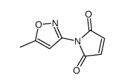 1-(5-methyl-1,2-oxazol-3-yl)pyrrole-2,5-dione Structure