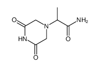 1-Piperazineacetamide,-alpha--methyl-3,5-dioxo-(9CI)结构式