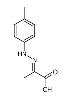 2-[(4-methylphenyl)hydrazinylidene]propanoic acid Structure