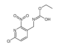 ethyl N-[(6-chloro-2-nitropyridin-3-yl)methyl]carbamate结构式