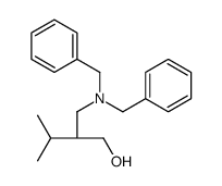 (2R)-2-[(dibenzylamino)methyl]-3-methylbutan-1-ol Structure