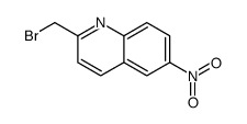 2-(bromomethyl)-6-nitroquinoline structure