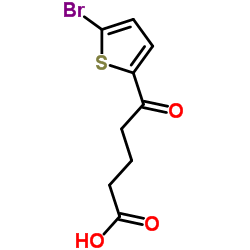 5-(5-BROMO-2-THIENYL)-5-OXOVALERIC ACID结构式