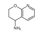 3,4-Dihydro-2H-pyrano[2,3-b]pyridin-4-ylamine结构式