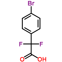 2-(4-BROMOPHENYL)-2,2-DIFLUOROACETIC ACID Structure