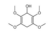 2,3,5,6-tetramethoxycyclohexa-2,5-dien-1-ol Structure