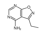 Isoxazolo[5,4-d]pyrimidine, 4-amino-3-ethyl- (7CI) picture