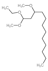 Dodecane,1-ethoxy-1,3-dimethoxy-结构式