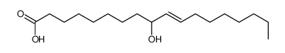 9-hydroxyoctadec-10-enoic acid结构式