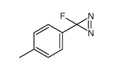 3-fluoro-3-(4-methylphenyl)diazirine结构式
