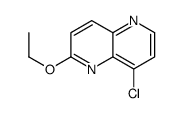 8-氯-2-乙氧基-1,5-萘啶结构式