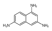 naphthalene-1,3,6-triamine结构式