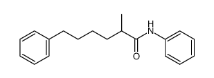 2-<4-Phenyl-butyl>-propionsaeure-anilid Structure