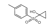1-(p-toluenesulfonyl)cyclopropanol Structure