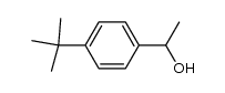 (+)-p-tert-butyl-α-methylbenzyl alcohol Structure