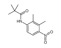 N-(2,3-DIMETHYL-4-NITROPHENYL)-2,2-DIMETHYLPROPIONAMIDE Structure