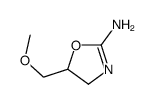 5-(methoxymethyl)-4,5-dihydro-1,3-oxazol-2-amine Structure