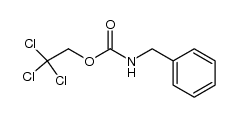 β,β,β-Trichloroethyl Benzylaminoformate结构式