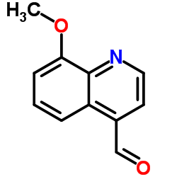 8-甲氧基喹啉-4-甲醛图片