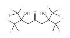 4-Heptanone,1,1,1,7,7,7-hexafluoro-2,6-dihydroxy-2,6-bis(trifluoromethyl)- structure
