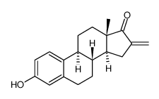 16-methylene estrone structure