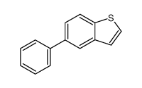 5-phenyl-1-benzothiophene结构式